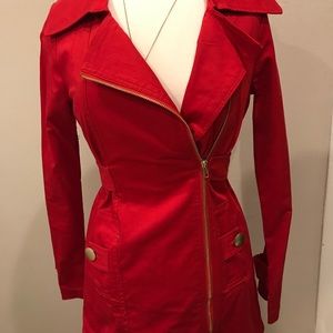 Red jacket